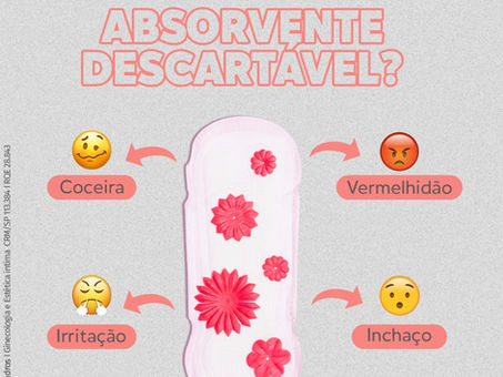 Absorvente DESCARTÁVEL ?!