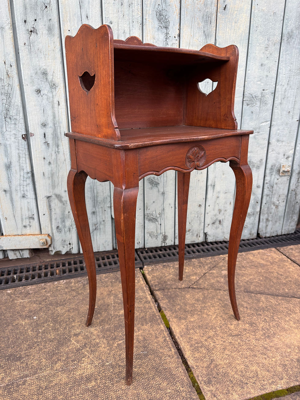Thumbnail: French Walnut Chevet / Bedside Table 