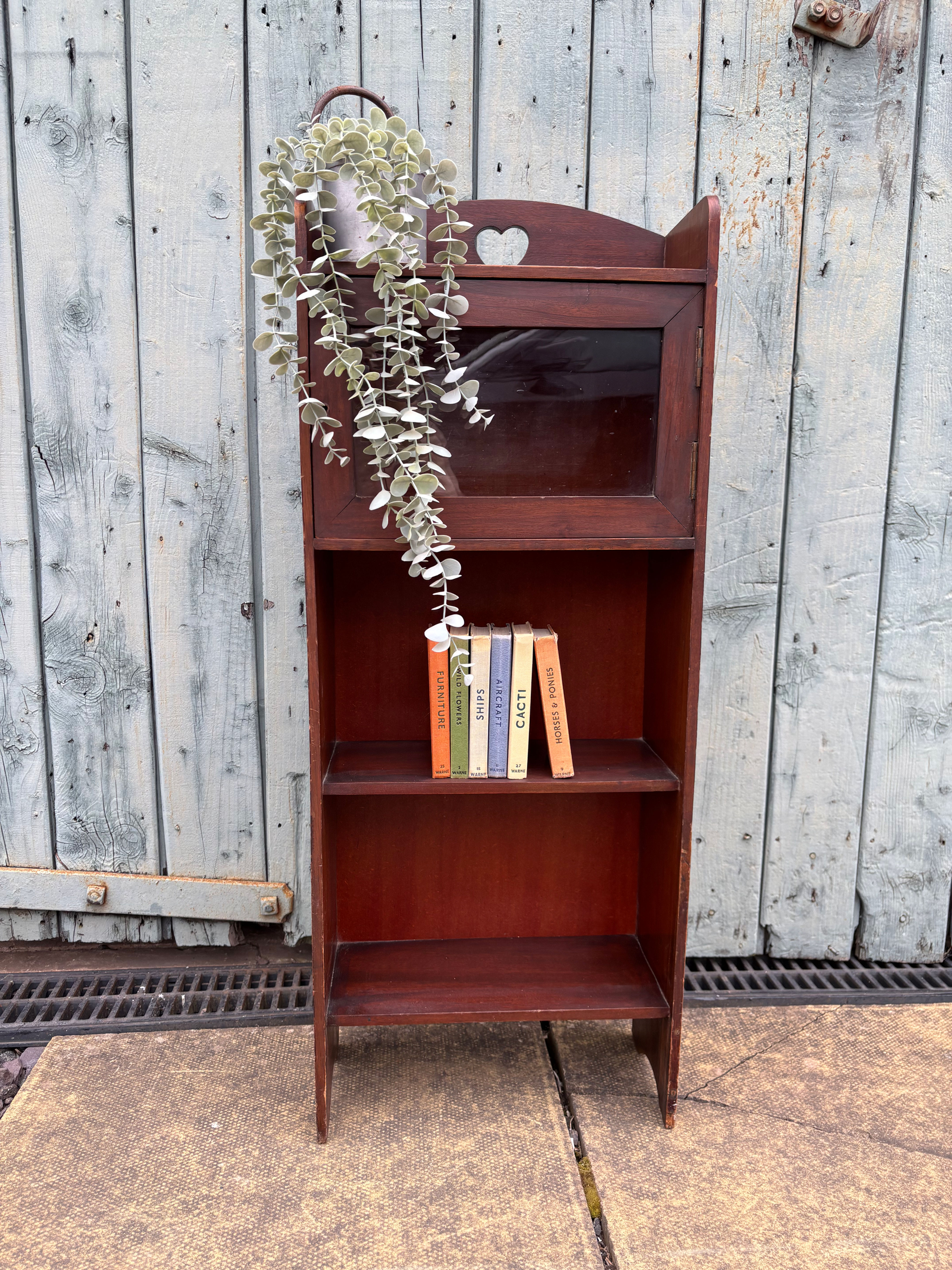 Mahogany Bookcase / Bedside Cabinet