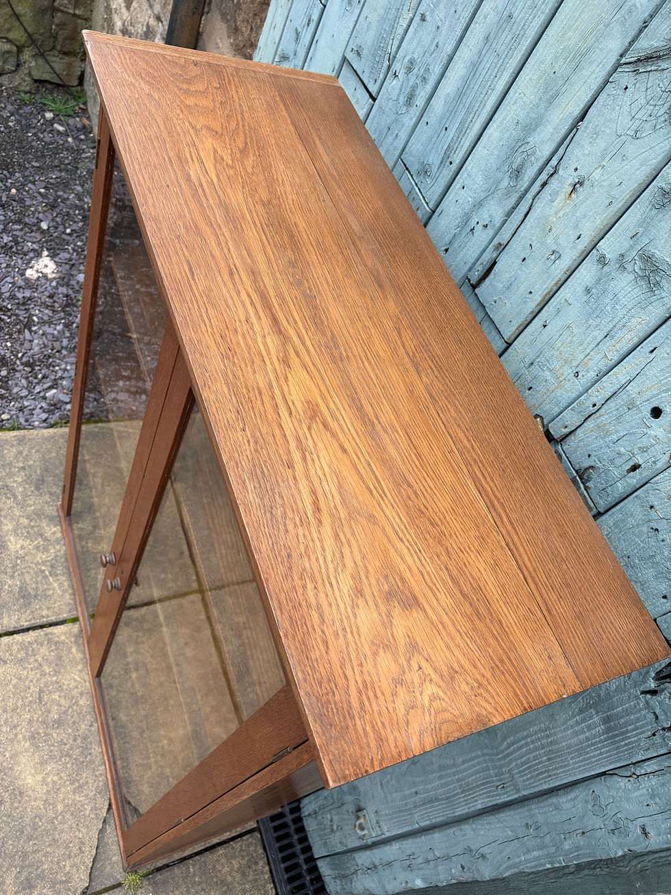 Thumbnail: Solid Oak Glazed Cabinet 