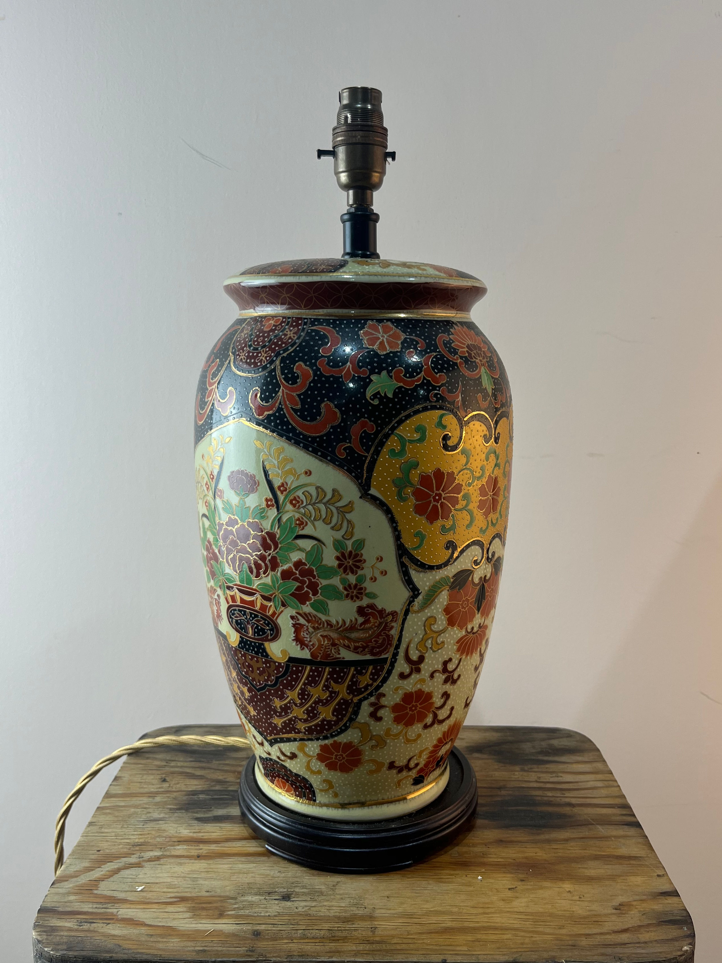 Large Chinese Style Lamp Base 
