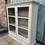 Thumbnail: Painted Cupboard with Wire Panelled Doors 