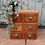 Thumbnail: Bank of Oak Filing Drawers