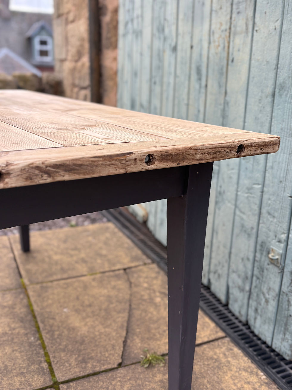 Thumbnail: Scrubbed Pine Dining Table 