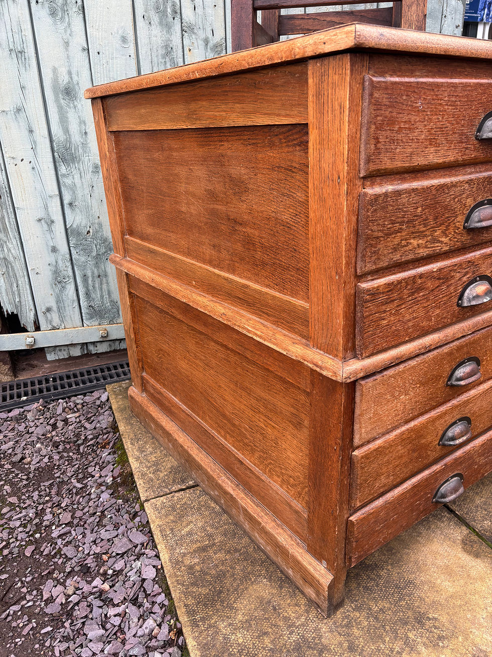 Thumbnail: Oak Architect’s Plan Chest 