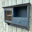 Thumbnail: Dark Blue Painted Wall Cupboard
