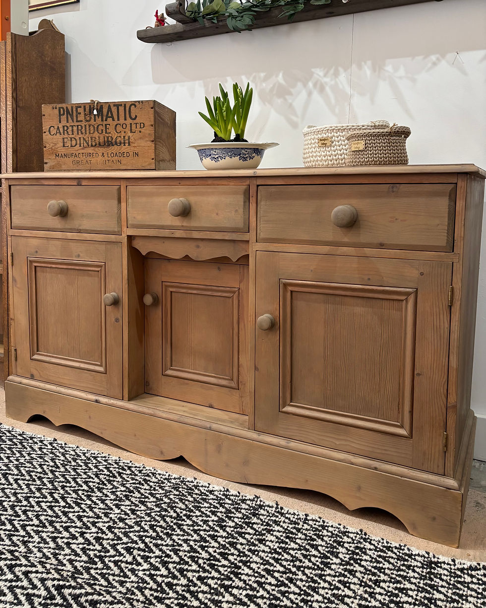 Thumbnail: Solid Pine Sideboard 