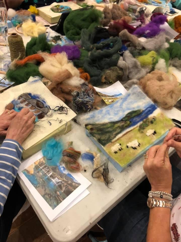 Needle Felting Workshop - Painting with Wool (Sunday 28th September 2025 11-1pm)