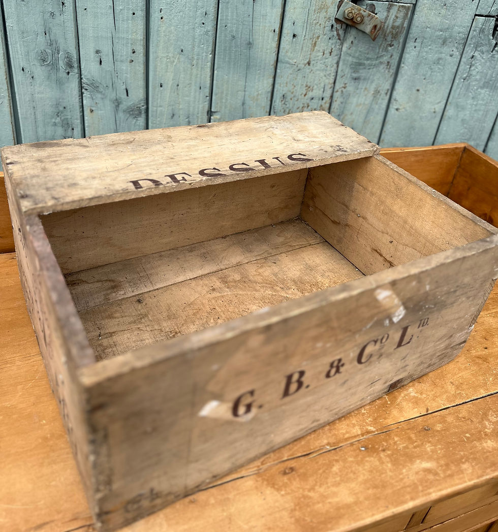 Thumbnail: Vintage French Champagne Crate 