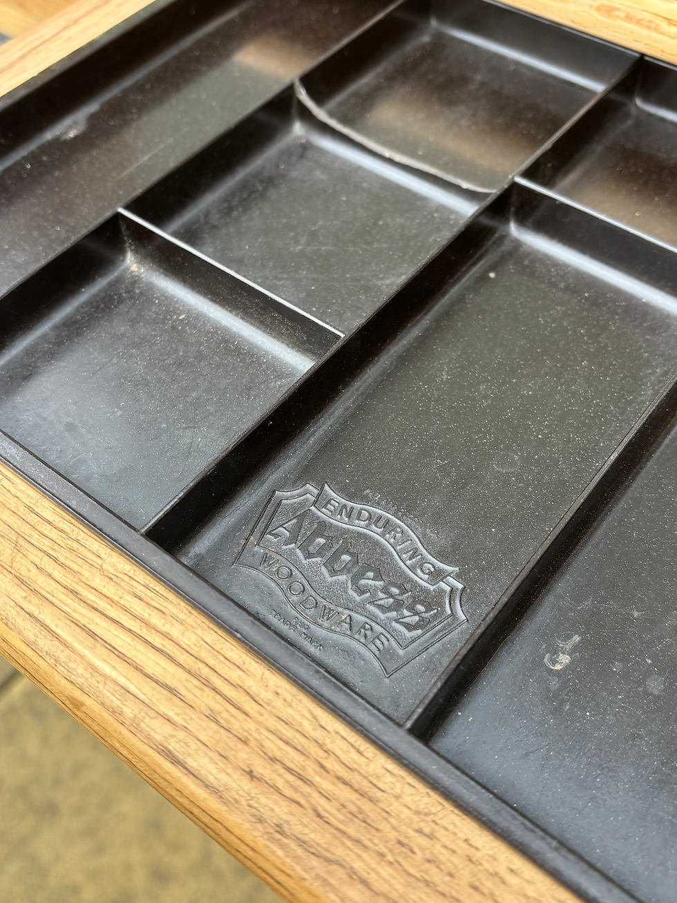 Thumbnail: Mid-Century Oak Teacher’s Desk 