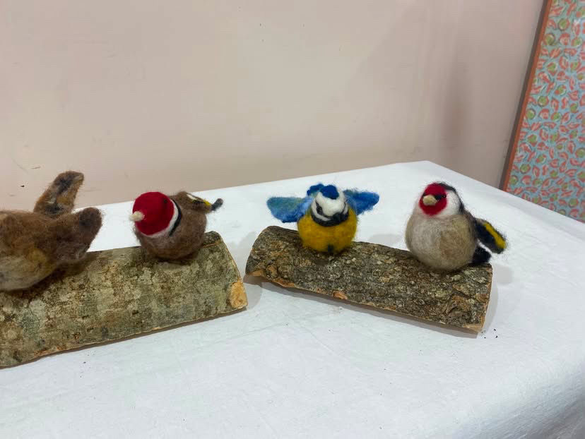 Thumbnail: Needle Felt Garden Birds Workshop - Saturday 17th October 2026 (11am - 1pm)