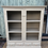 Thumbnail: Painted Cupboard with Wire Panelled Doors 