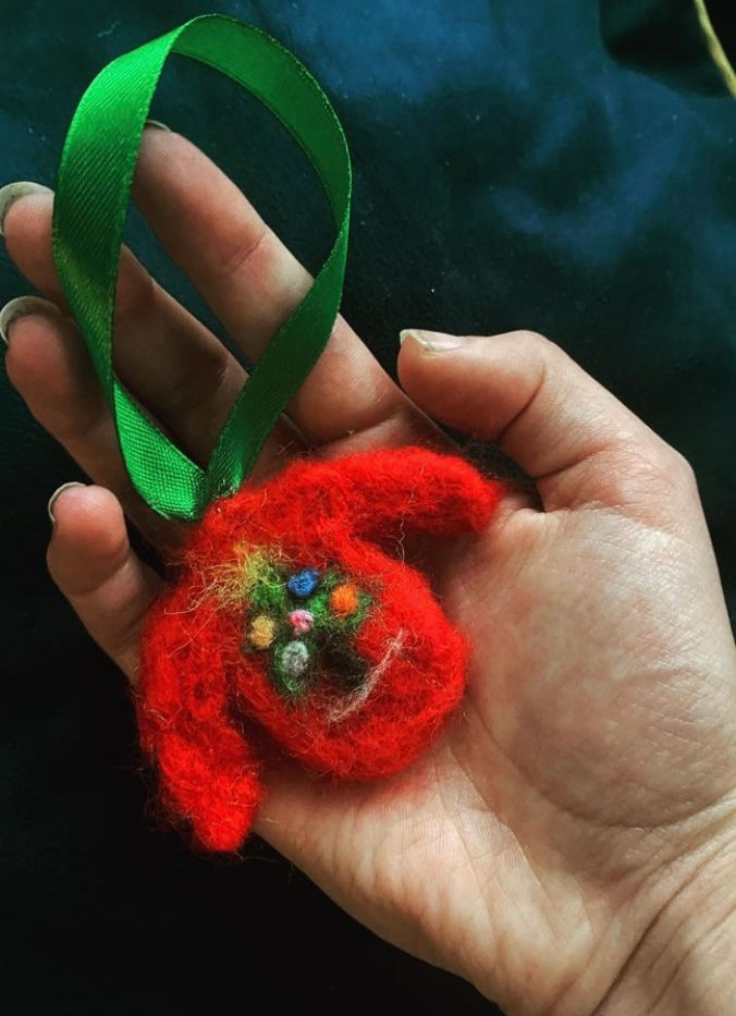 Needle Felted Christmas Decorations Workshop (Saturday 9th December 11am - 1pm)