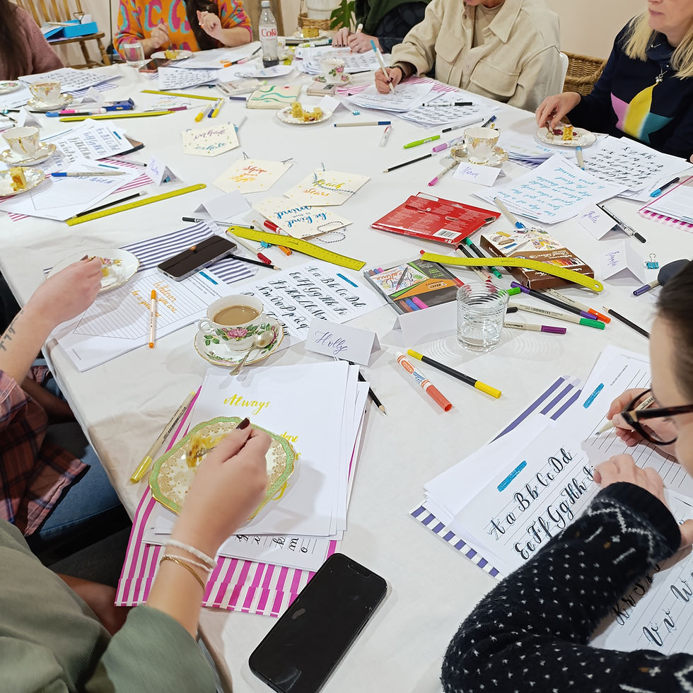 Thumbnail: Brush Pen Calligraphy (Sunday 24th May 2026 10.30am - 1pm)