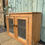Thumbnail: Antique Pine Meat Safe Cupboard 