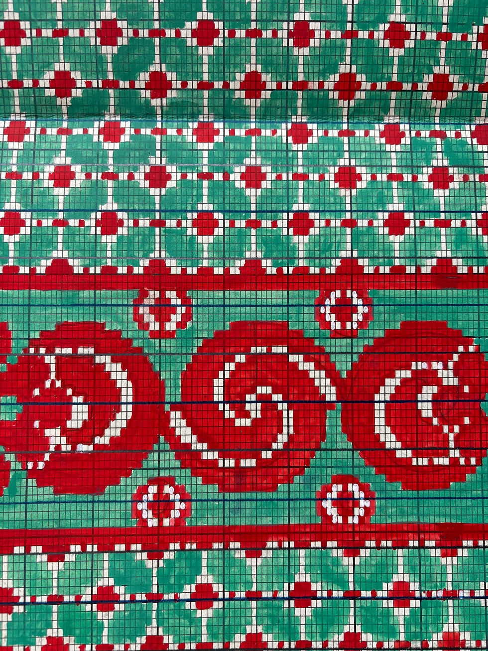 Thumbnail: Factory Lace Pattern - 8124