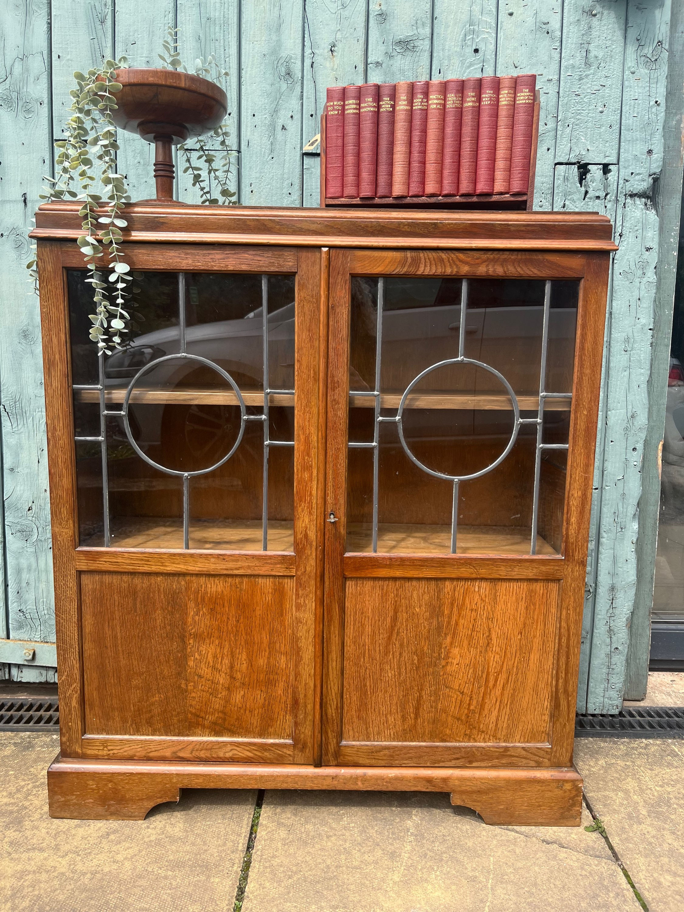 Arts & Crafts Bookcase Cabinet 