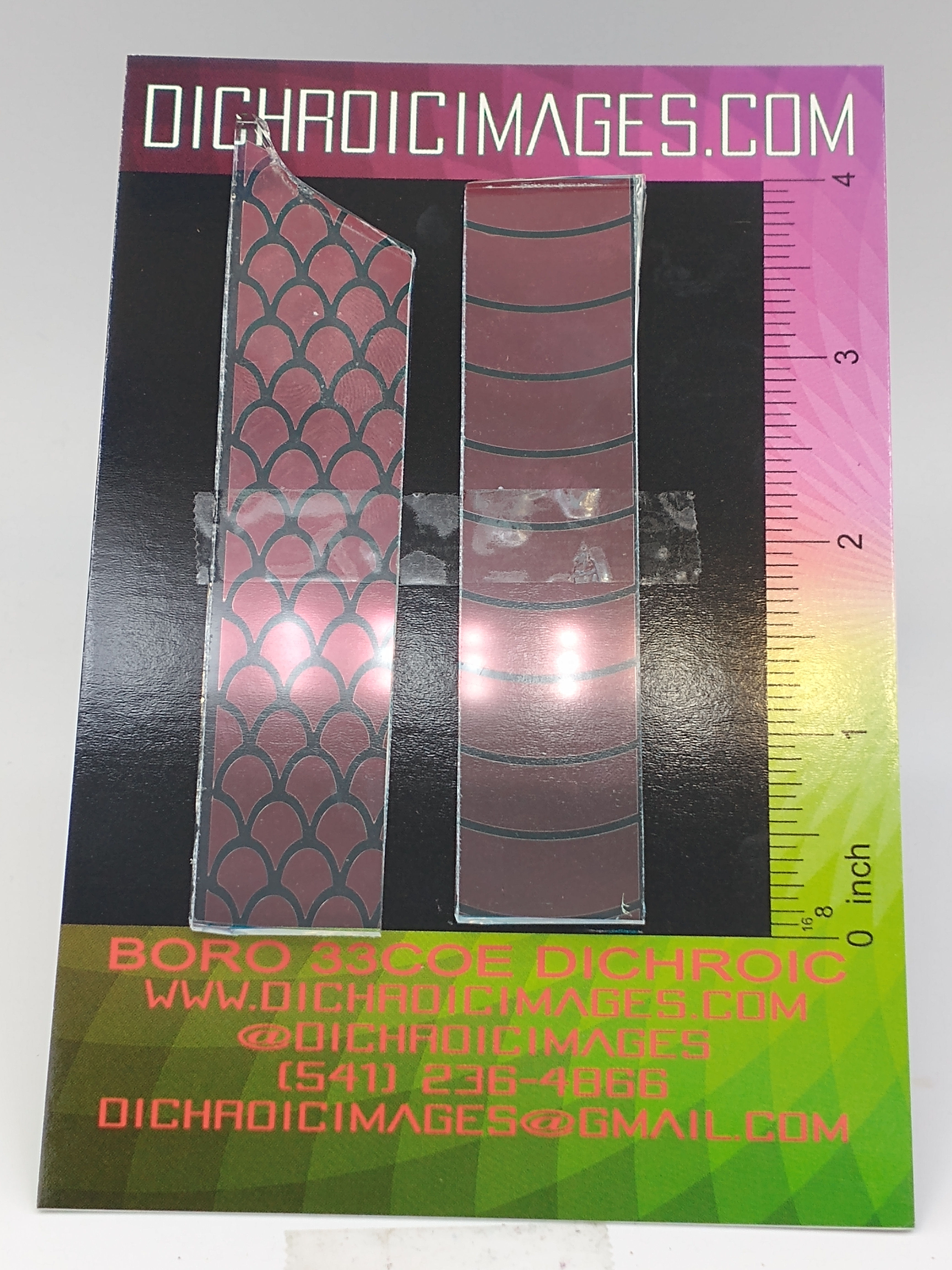 Dichroic Pattern Pieces 1oz M5