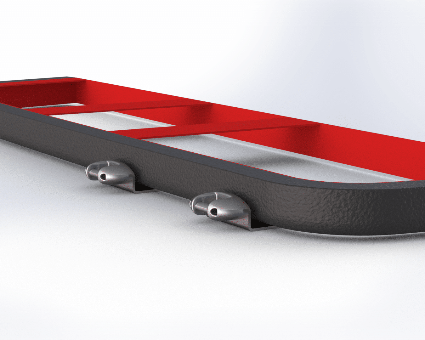 Edelstahl Haltewinkel für Badeplattform von Motorbooten