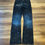 Thumbnail: Cracked bleach bootcut jeans 
