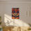 Thumbnail: Flower Child Cat – Boho Pop Art Canvas Print