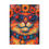 Thumbnail: Flower Child Cat – Boho Pop Art Canvas Print