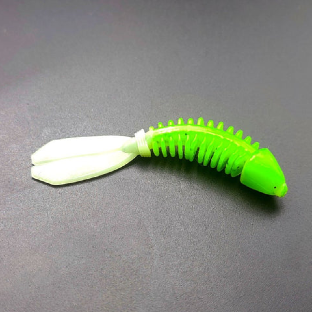 Trout Rocket (Bianco/Verde Light) 5,5cm