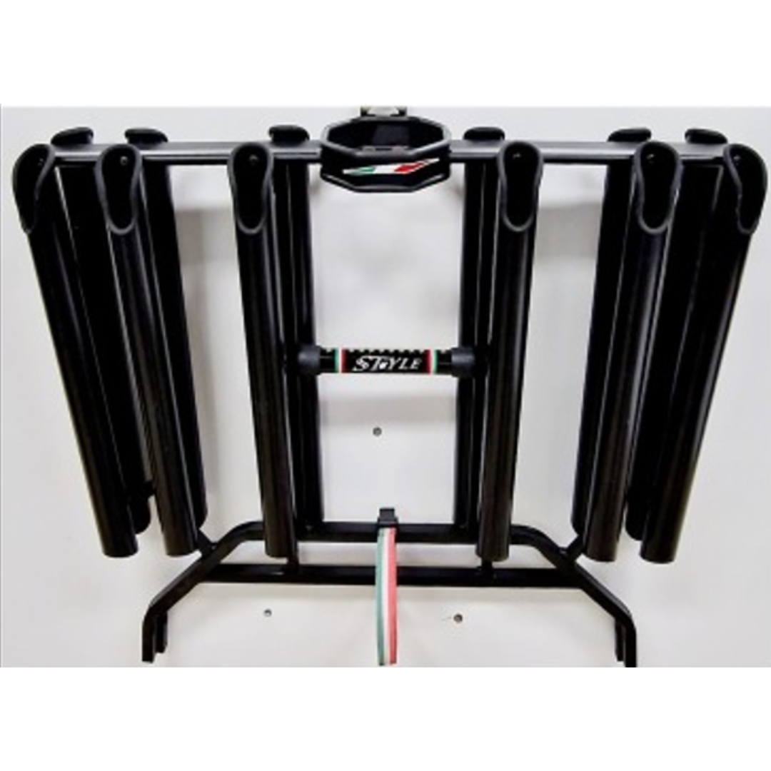 Rastrelliera trota lago monocolore modulabile da 12 a 14 posti