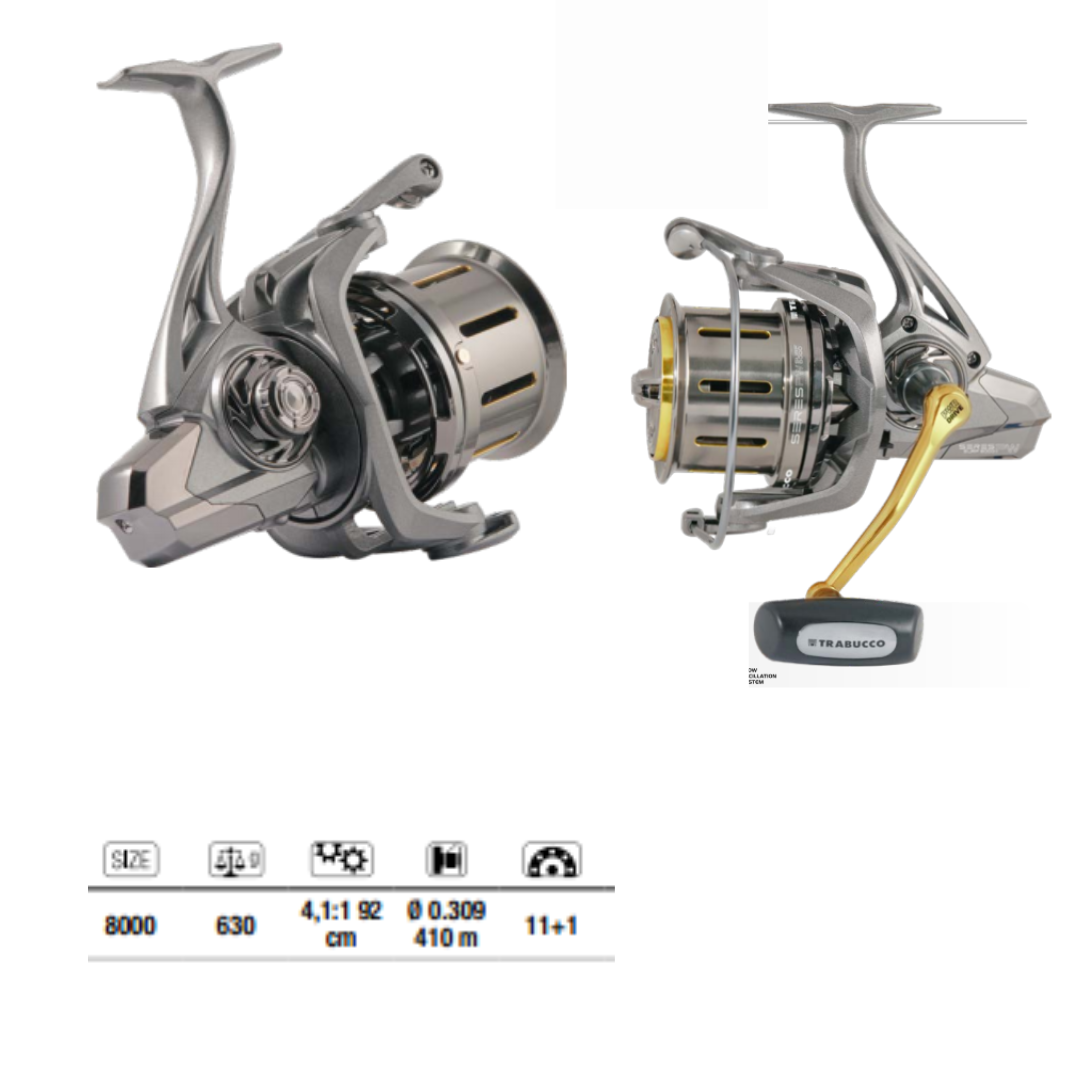 Trabucco mulinello SERES PW surf 8000