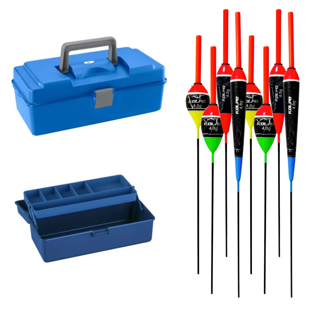Kit 100 galleggianti MISTI con valigia