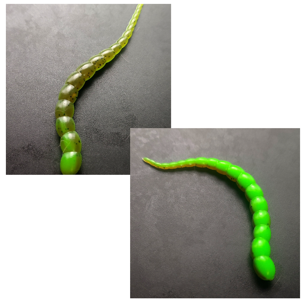 Cobra Bicolor (Motoroil/Verde light ) 7.5 cm