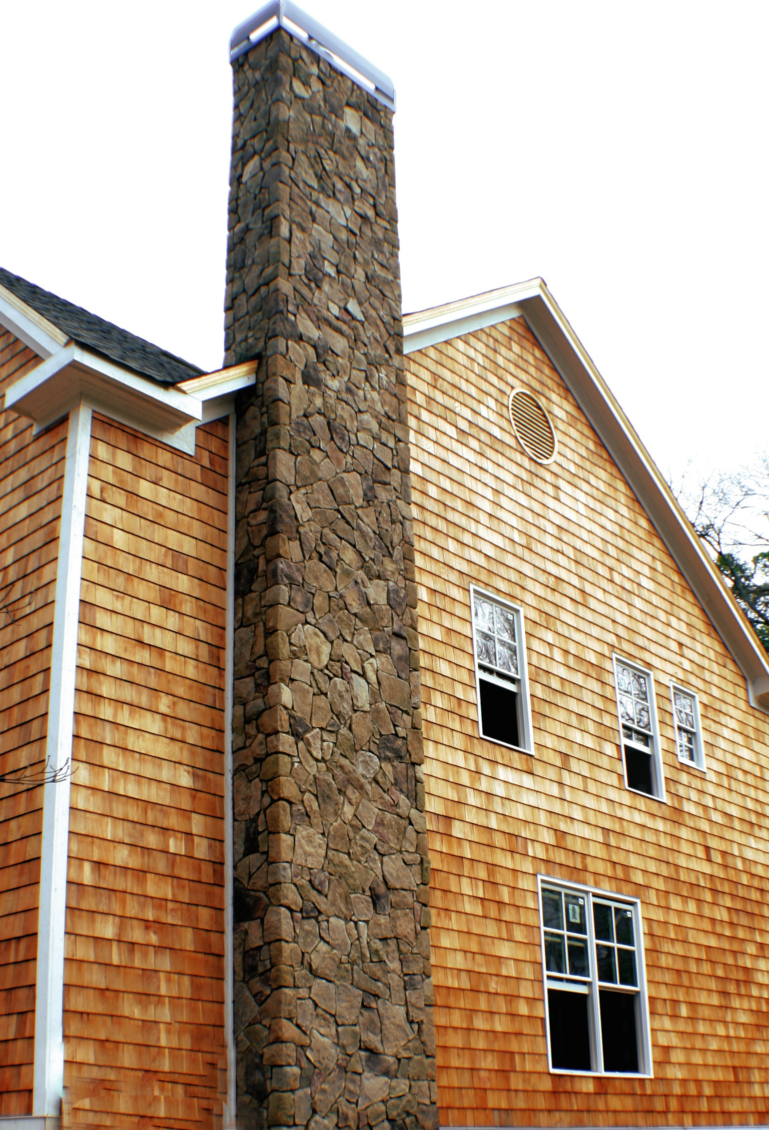 Stone Veneer on Chimneys Holly Springs, GA Daco Enterprises, Inc.