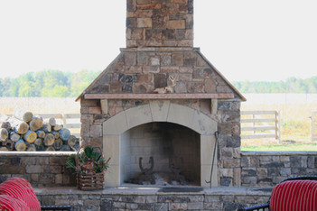 Diy Outdoor Fireplace Kit Holly Springs Ga Daco Enterprises Inc