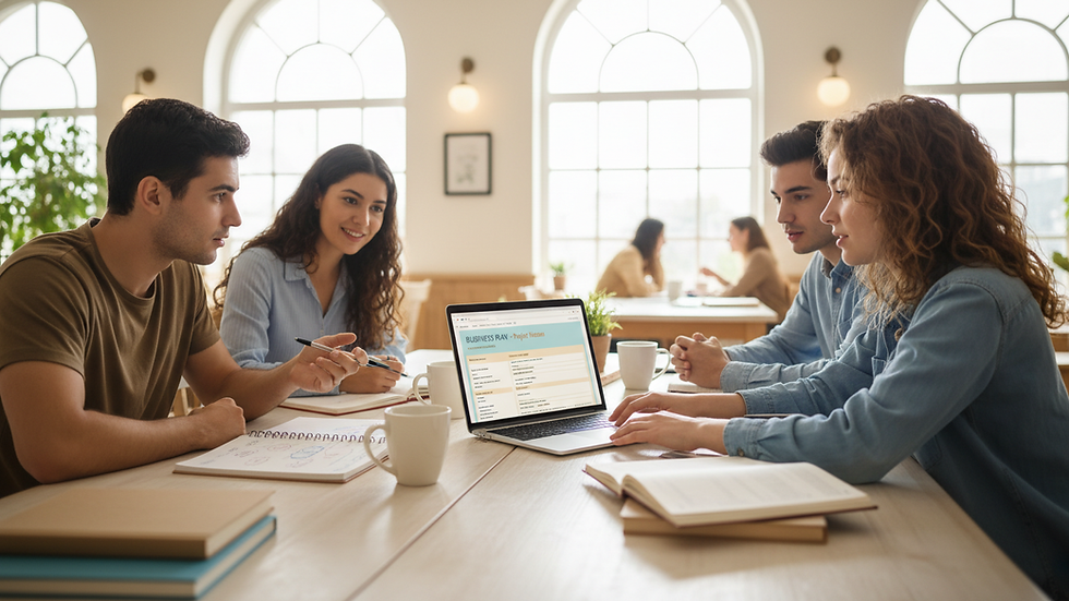 Réaliser un plan pour étudiant étranger : réussir son business plan en France