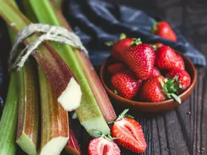 Strawberry Rheubarb