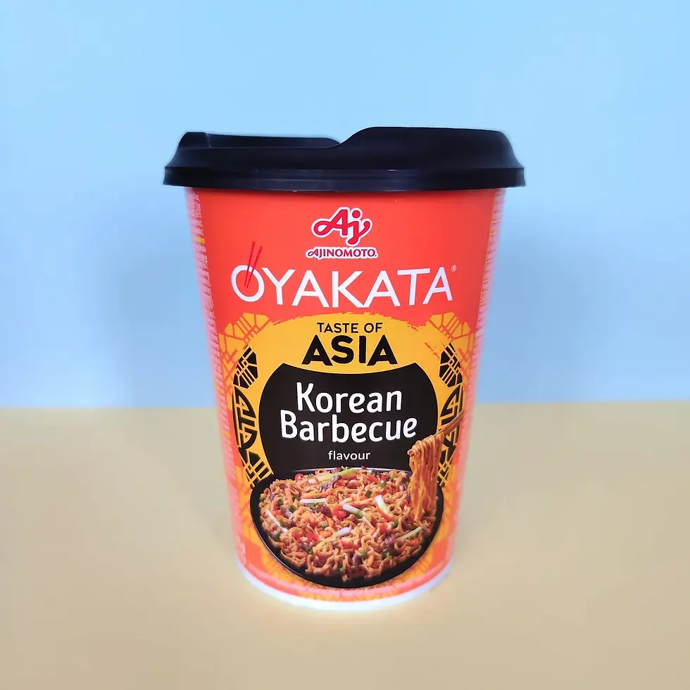 Cup Oyakata Taste of Asia Nouilles Saveur Barbecue Coréen 96g