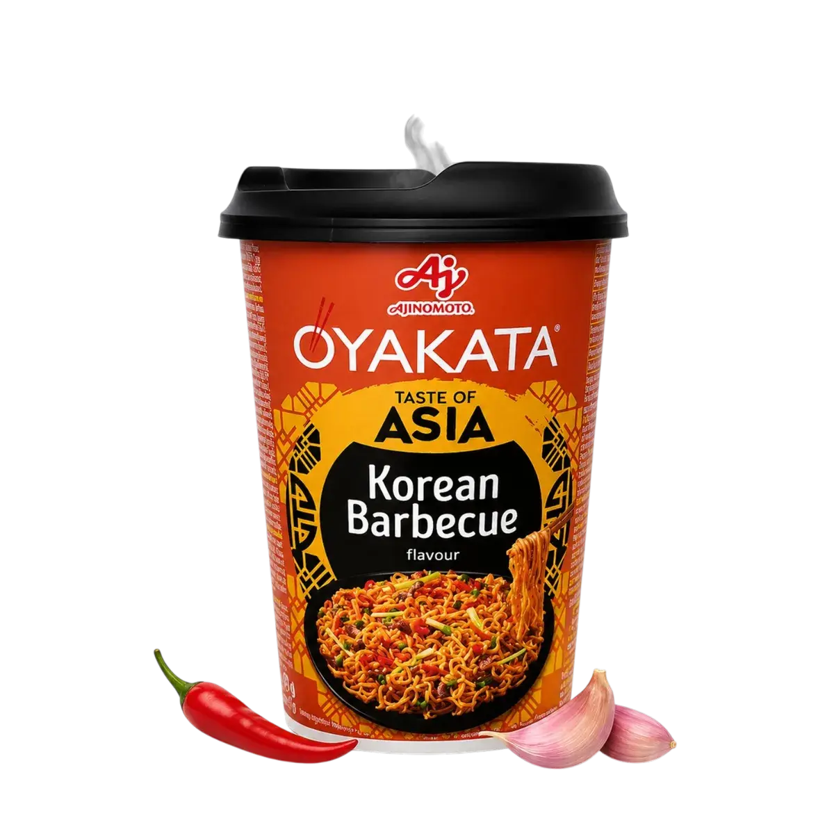 Cup Oyakata Taste of Asia Nouilles Saveur Barbecue Coréen 96g