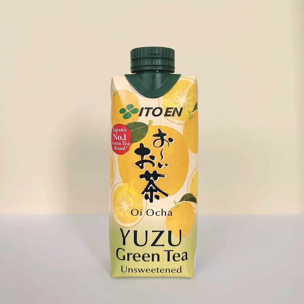 Brique Ito En Oi Ocha thé vert yuzu non sucré 330ml, marque japonaise n°1