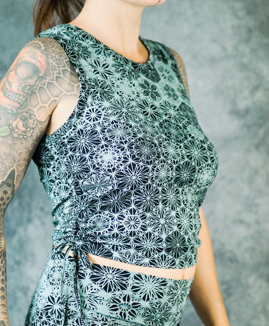 Matrix Top Adjustable Aquamarin