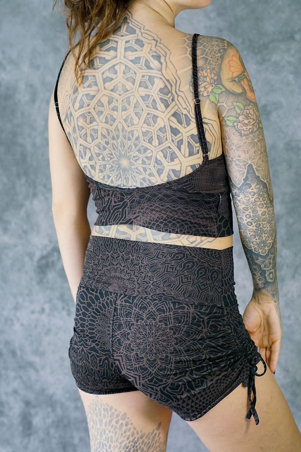 Thumbnail: Mandala Crop Top Brown