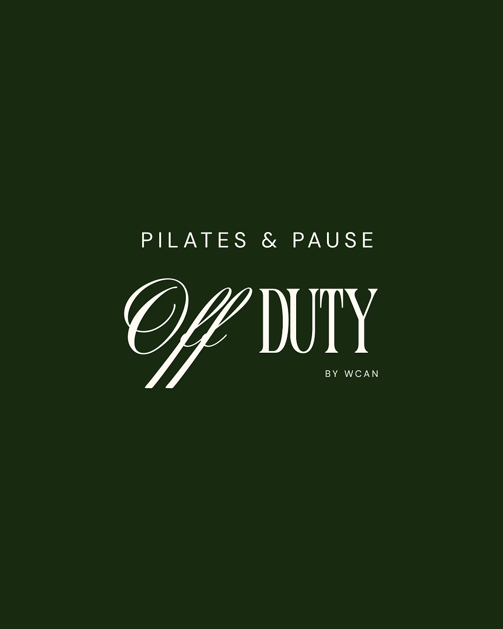 OFF DUTY: PILATES & PAUSE