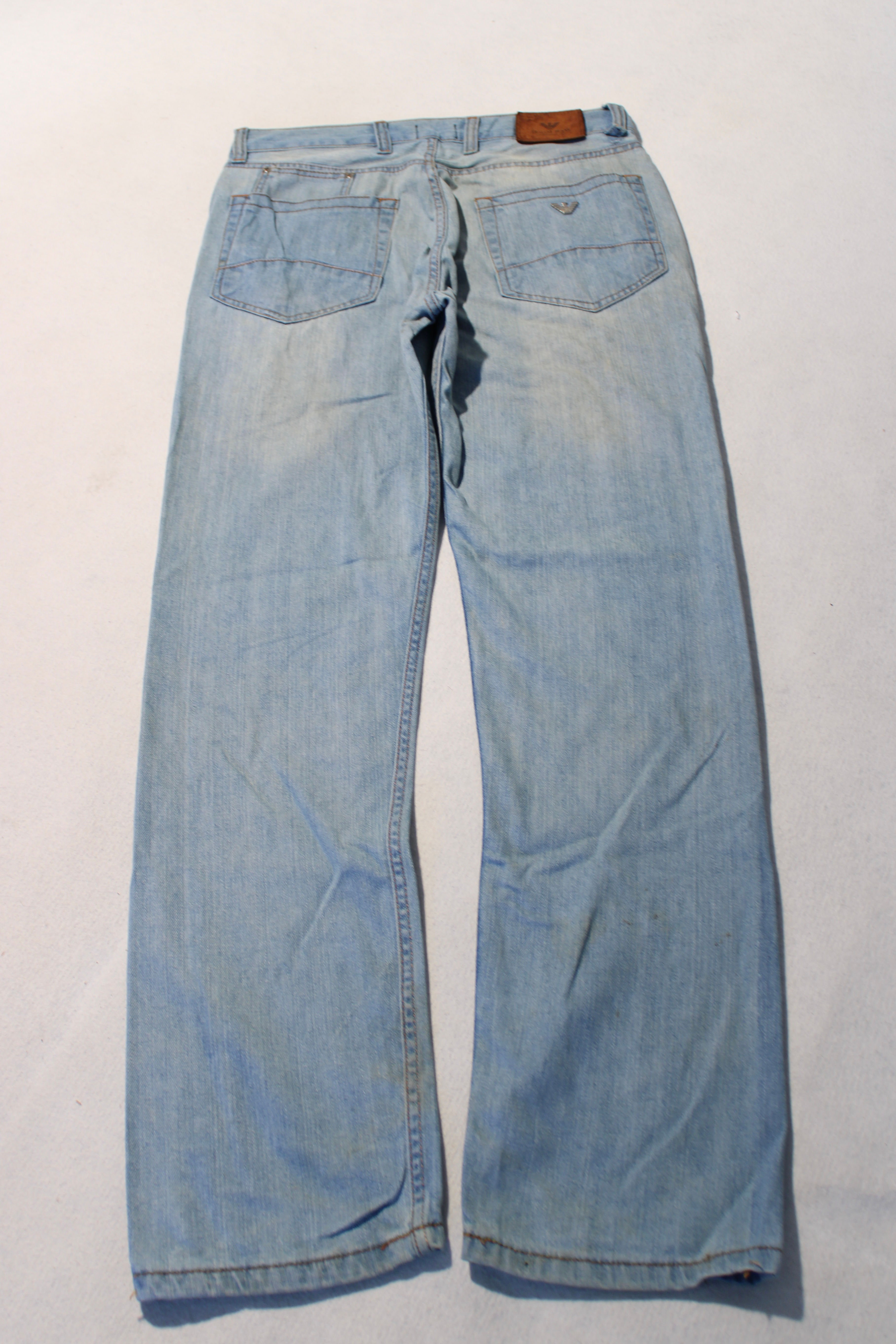 Vintage Armani Jeans Straight Bootcut S