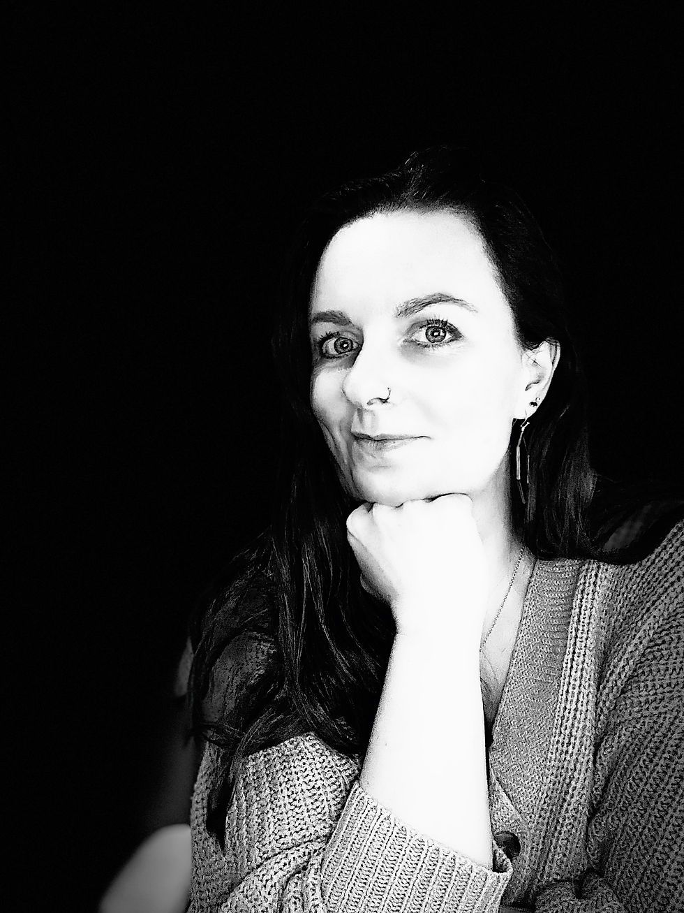 Emmy Goossens - zwart wit portretfoto