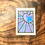 Thumbnail: Thinking of You -Watercolour Blue and Purple Heart Card