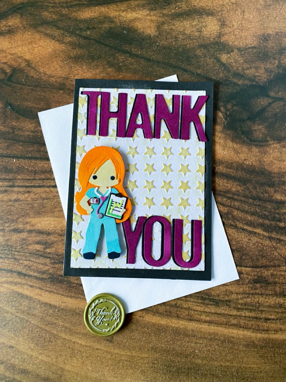 Thank You Doctor Greeting Card, Doctor Gratitude Greeting Card