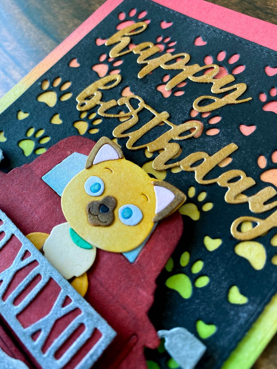 Thumbnail: Personalised Cat and Truck Birthday Card