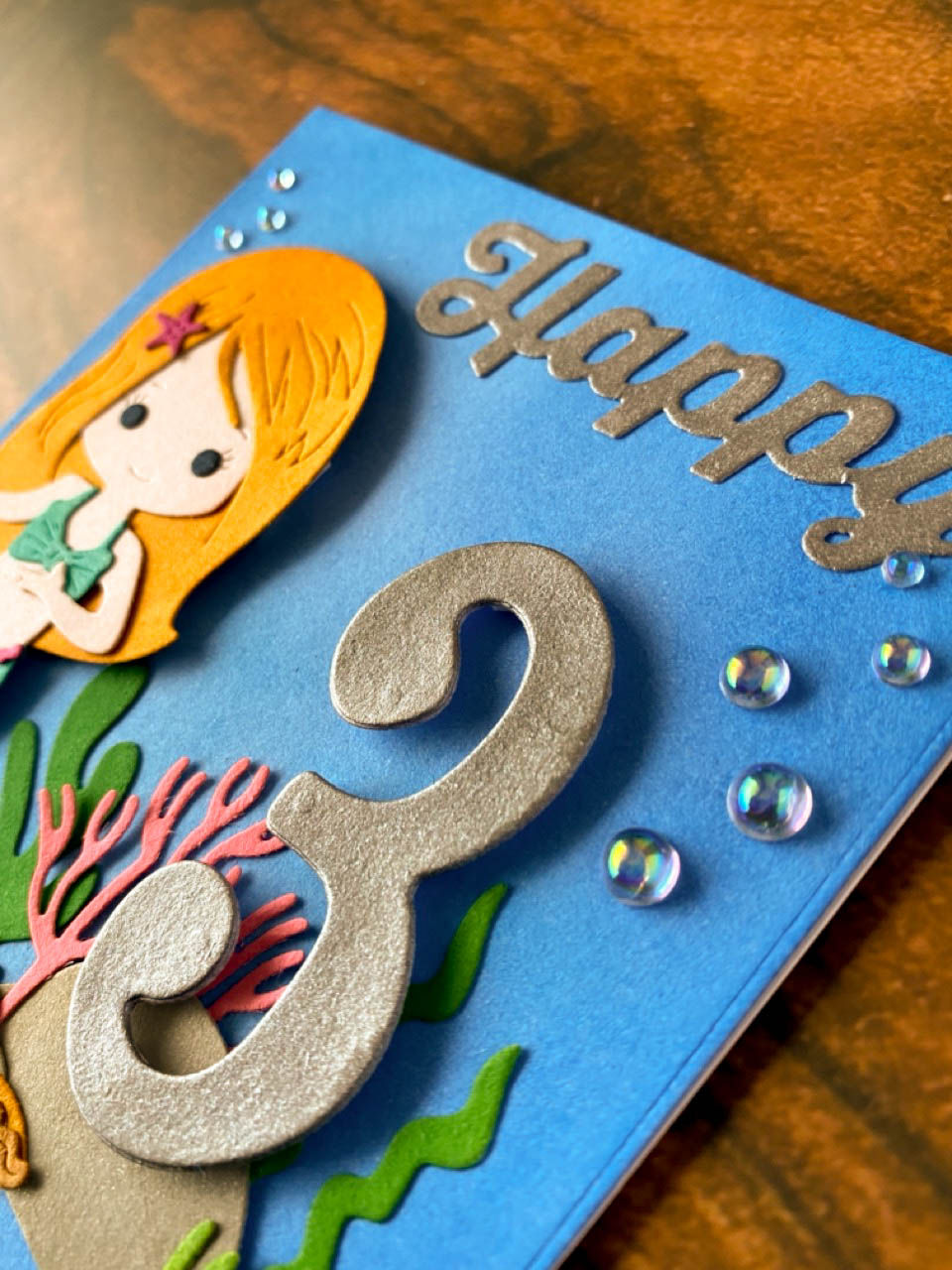 Thumbnail: Happy Birthday Mermaid Greeting Card
