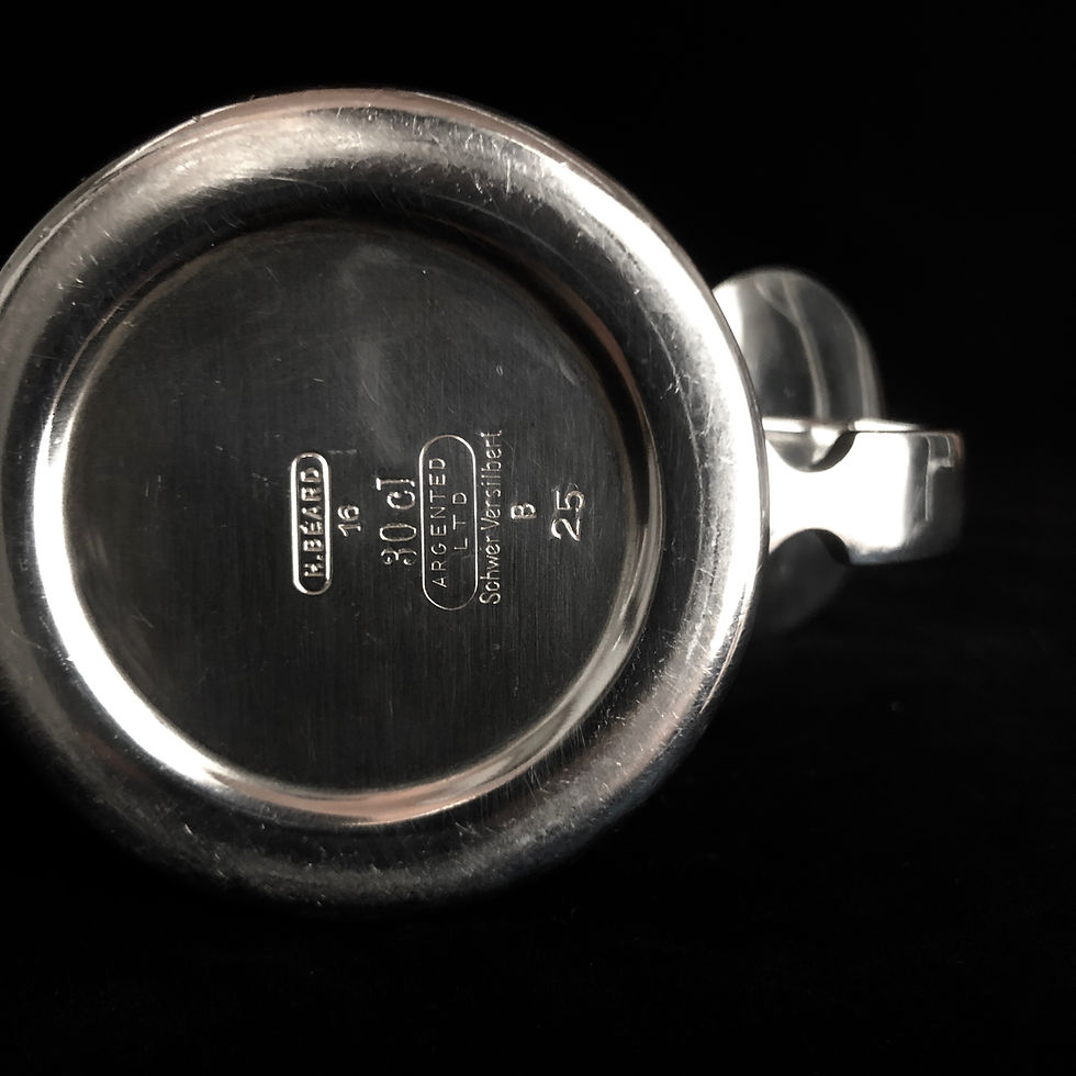 サムネイル： Silver plate small jug