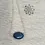 Thumbnail: lapis lazuli necklace in sterling silver