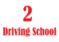 1-2-1 Driving School Logo